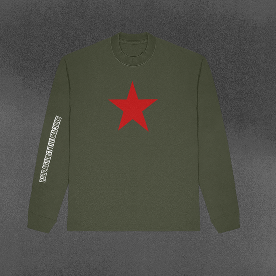 Red Star BoLA Longsleeve | Rage Against The Machine Official Red Star BoLA Longsleeve | Rage Against The Machine Official